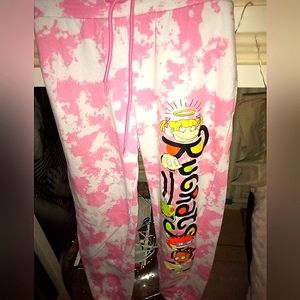 RugRats sweatpants pink multi colored